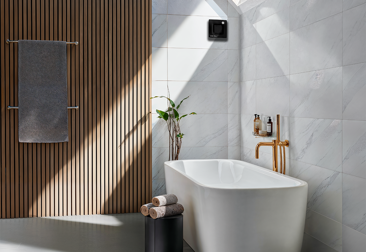 Thermex Silent One Ø100 mm, black