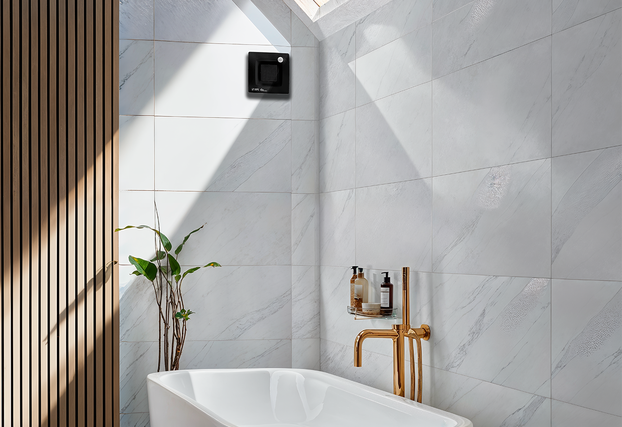 Thermex Silent One Ø100 mm, black