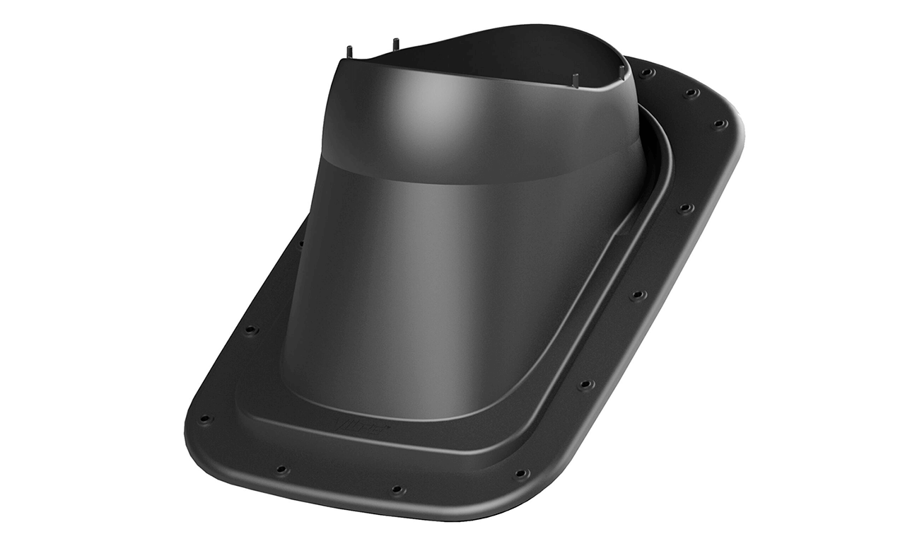 Feed-through for E220P / Eco 220P, Classic cardboard/steel roof - Type 5 - Inclination 11.5-35°