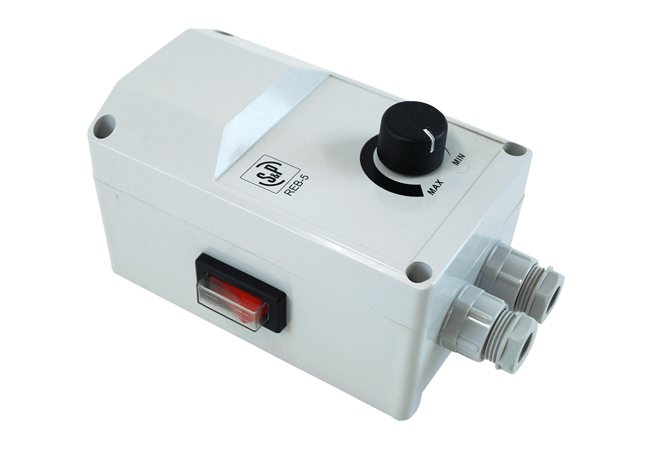 REB – 5 Stepless regulation, 230V/ 5 A