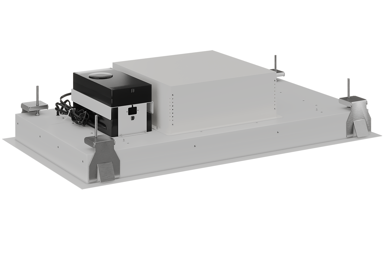 Metz Medio II - 90x50 hvid m/1 låge, m/motor