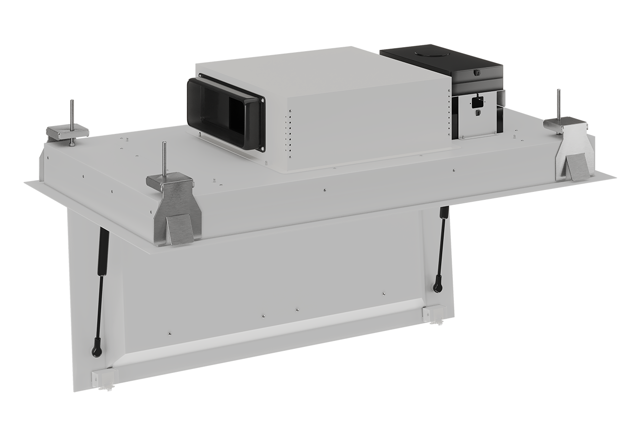 Passat Medio II - 90x50 cm - white w/motor Passat Medio II - 90x50 cm - white w/motor