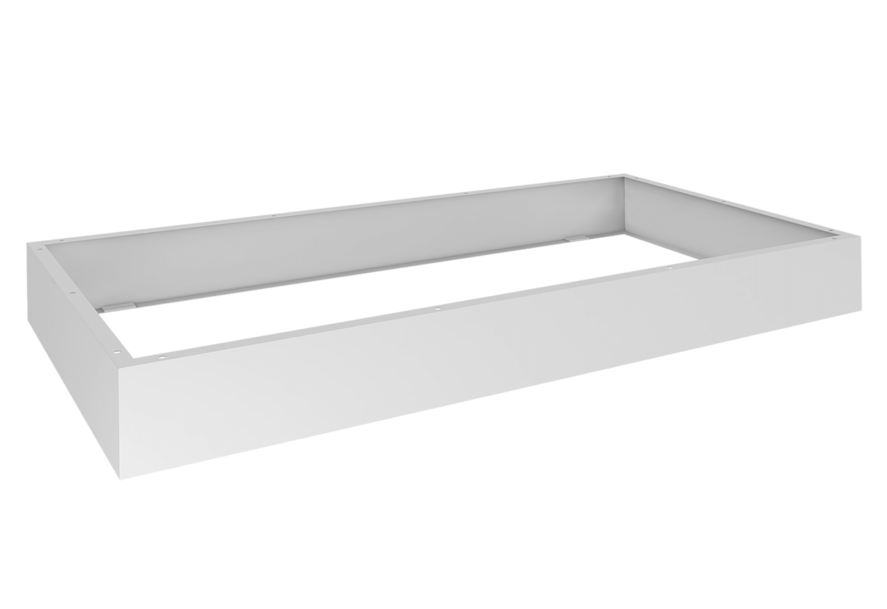 Ceiling podium 1200 mm, white, low (H:155 mm)
