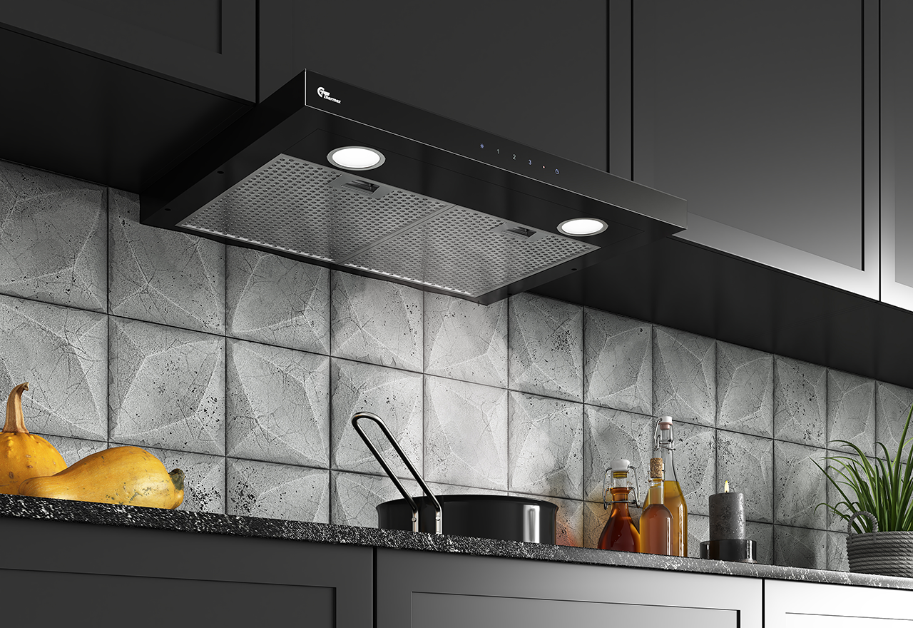 Design Line 8005 - 60 cm - build-in - black - Smarthome Design Line 8005 - 60 cm - build-in - black - Smarthome