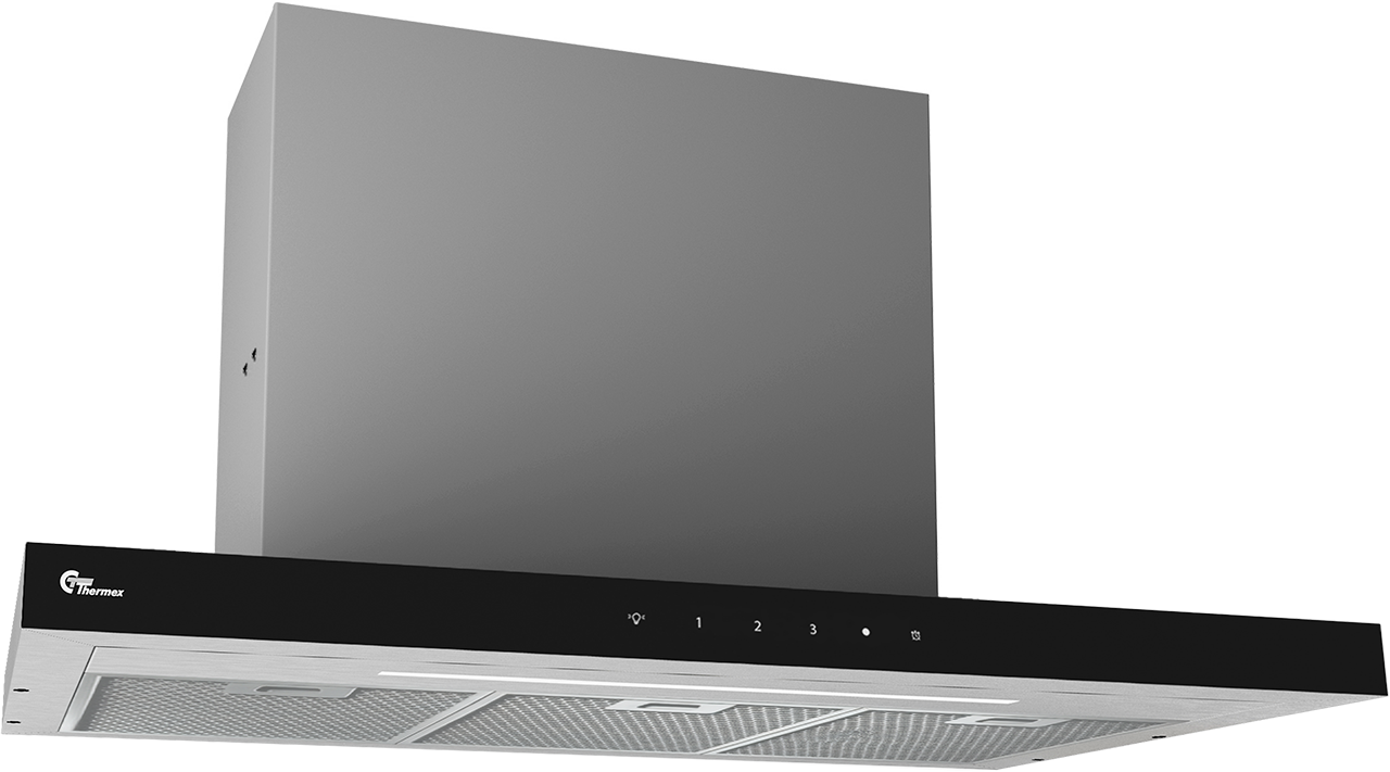 Super Silent GT - Stripe, 80 cm, stainless/black