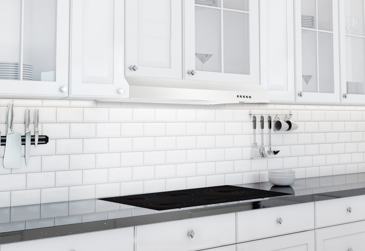 Stripe 30 - box model - 60 cm, incl. carbonfilter Stripe 30 - box model - 60 cm, incl. carbonfilter