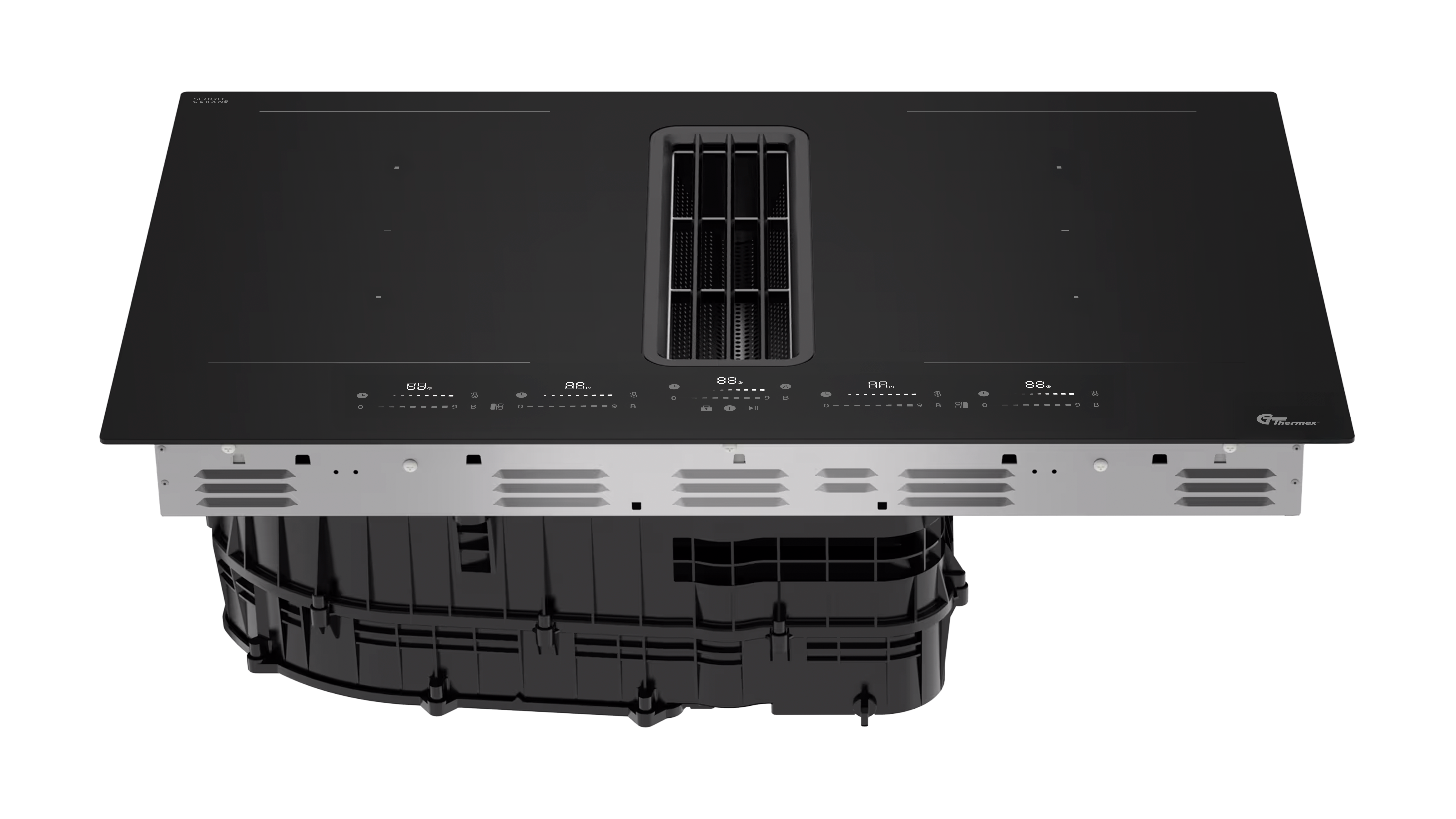 TXE80 Induction Hob with Built-in Cooker Hood