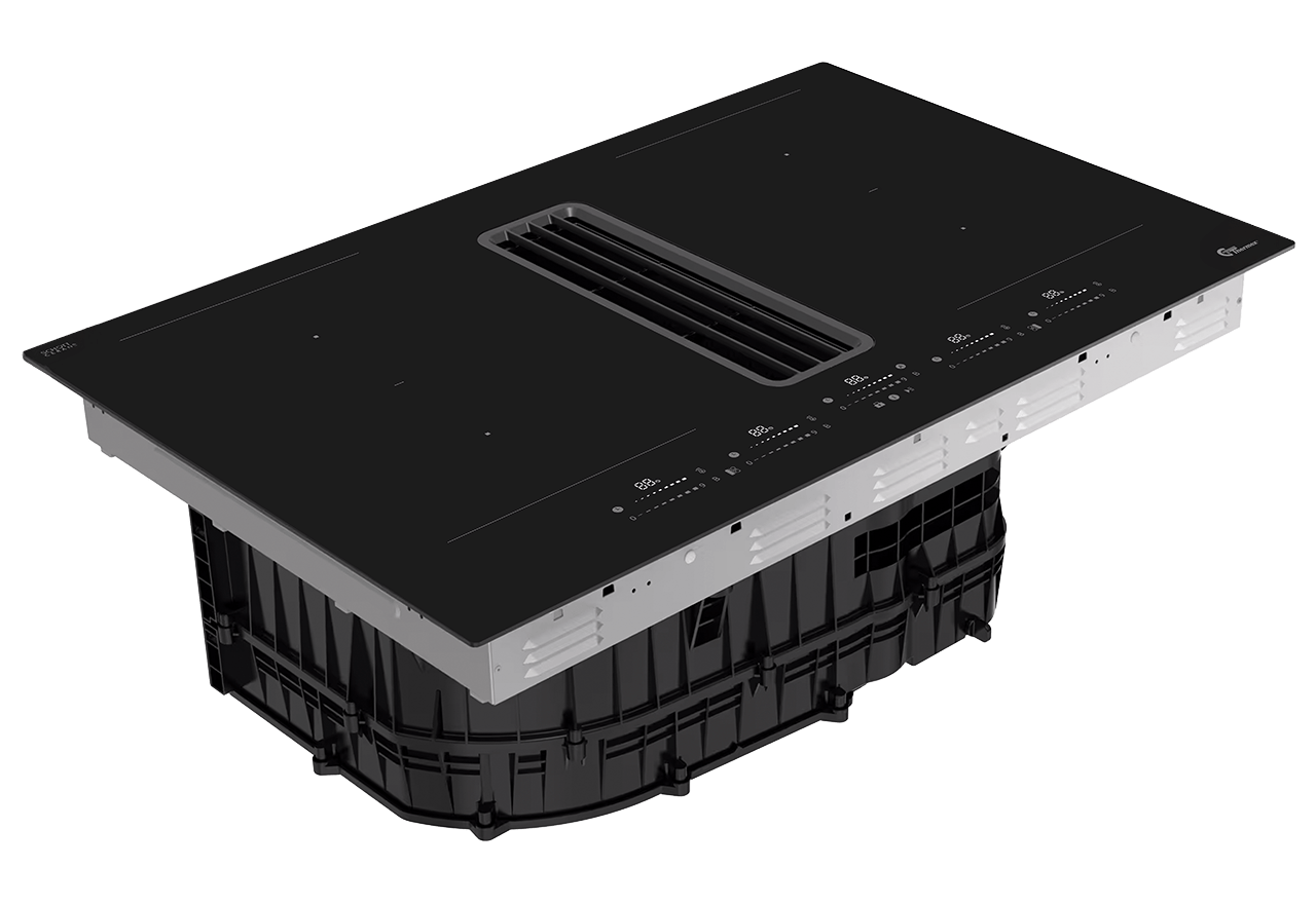 TXE80 Induction Hob with Built-in Cooker Hood