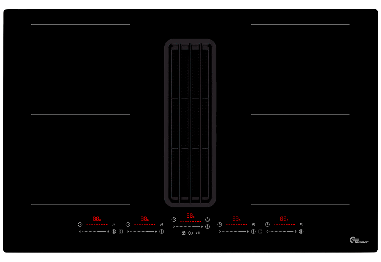 Downdraft One 80 cm with carbonfilter