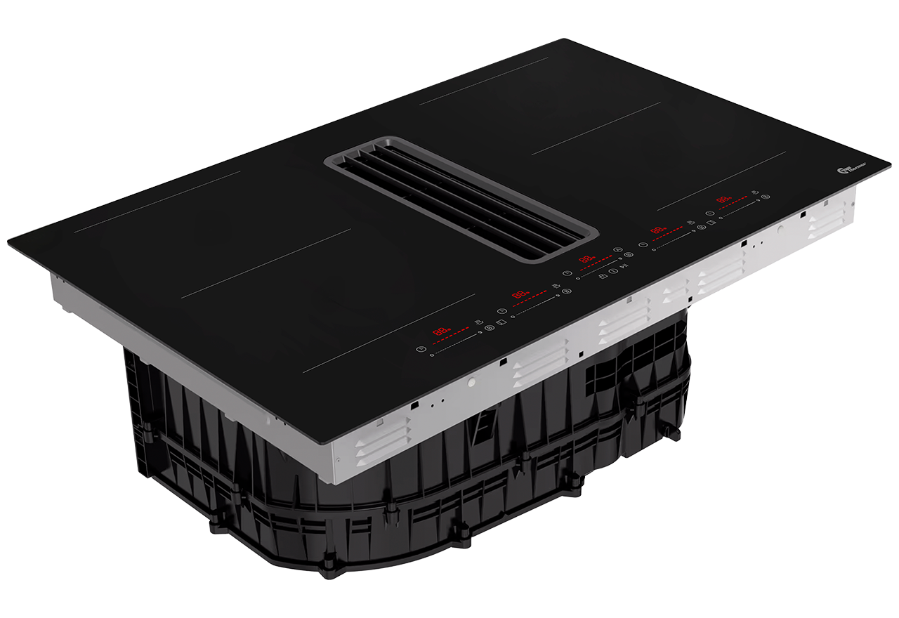 Downdraft One 80 cm with carbonfilter