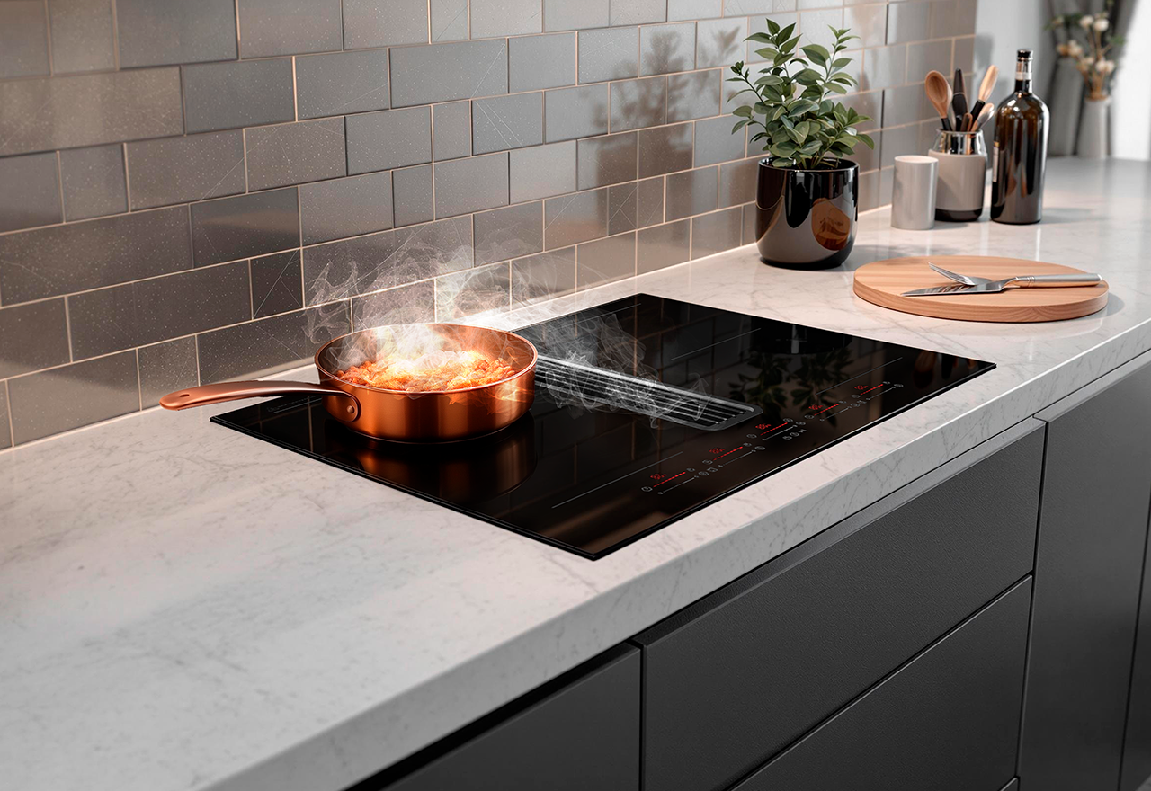 Downdraft One 80 cm with carbonfilter