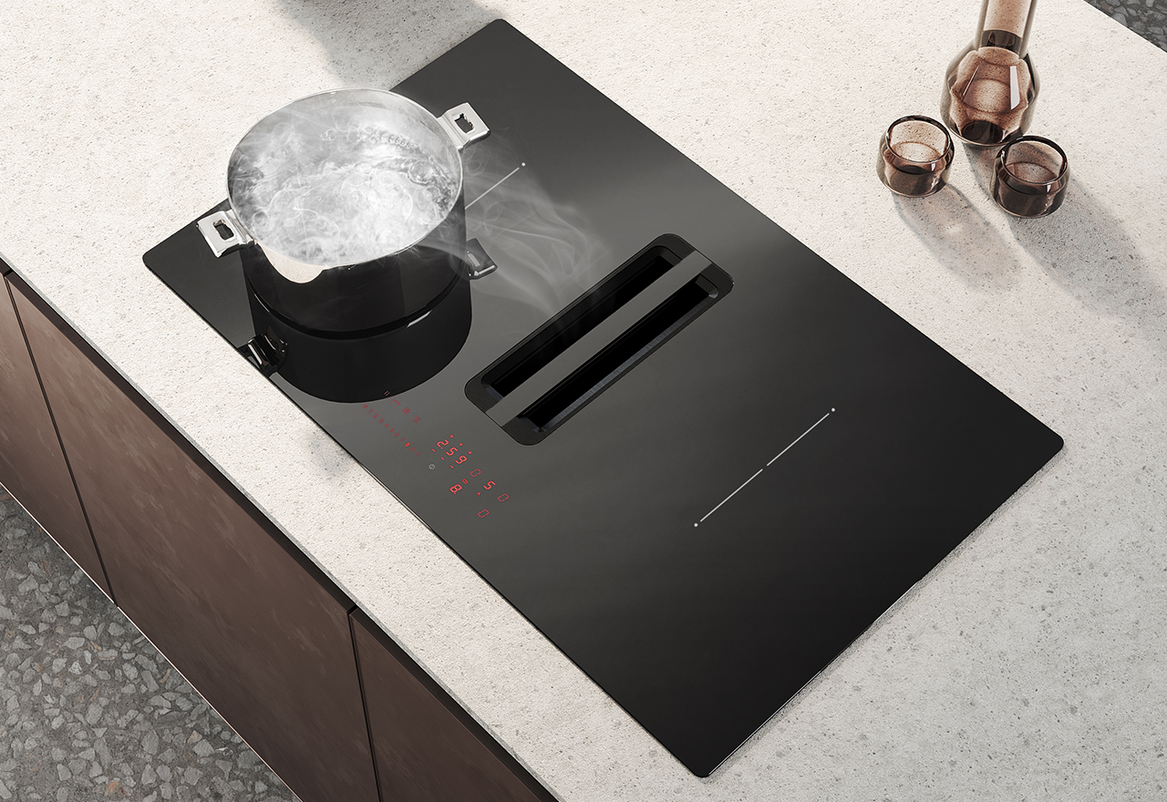 Design Line Hurricane II 83 cm - Hood in hob