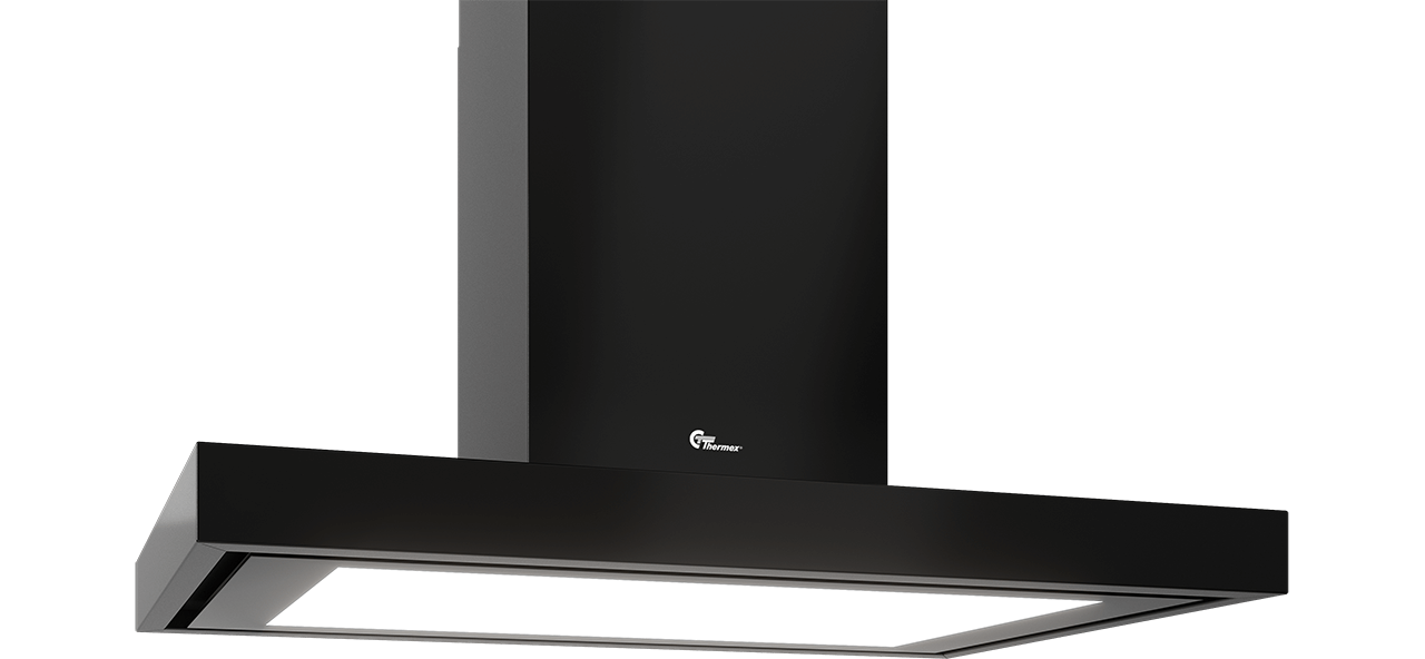 Harwich Lux - 90 cm, Wall, black w/motor