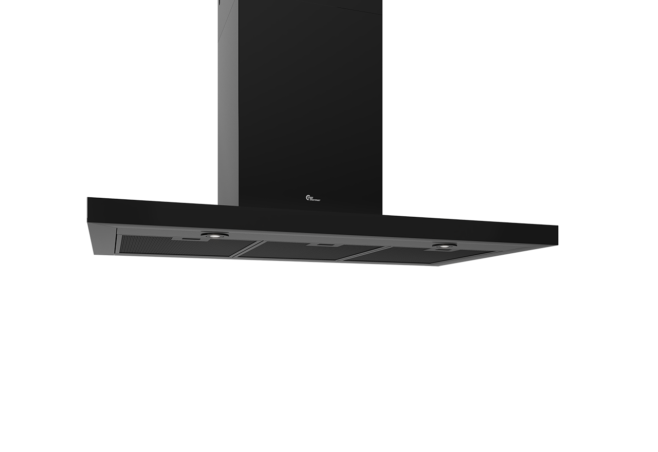 Design Line 8001 - 90 cm - wall - black - Smarthome