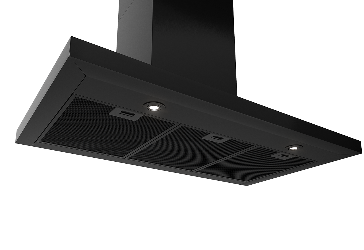 Design Line 8001 - 90 cm - wall - black - Smarthome