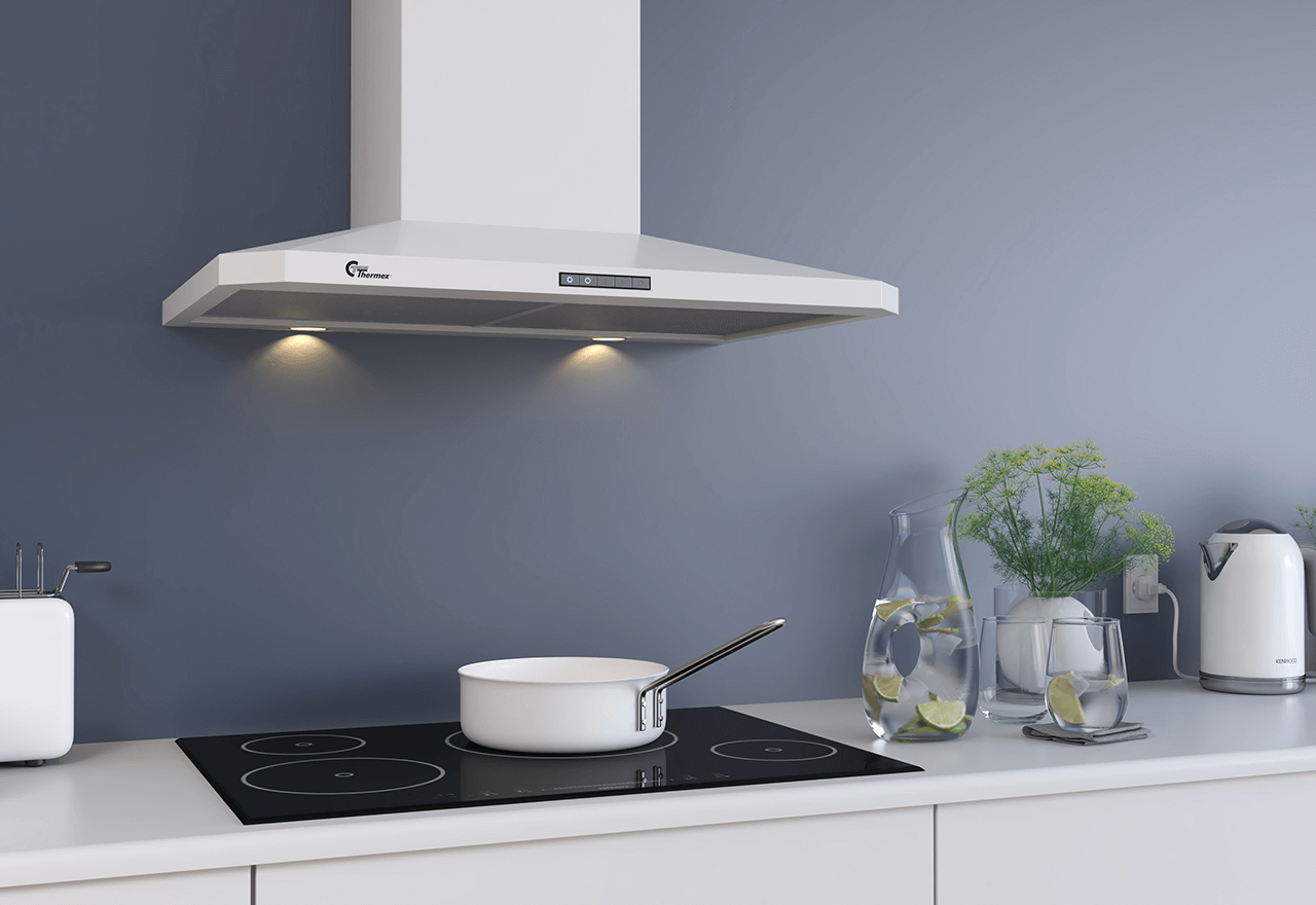 Decor 787 wall 60 cm White With motor