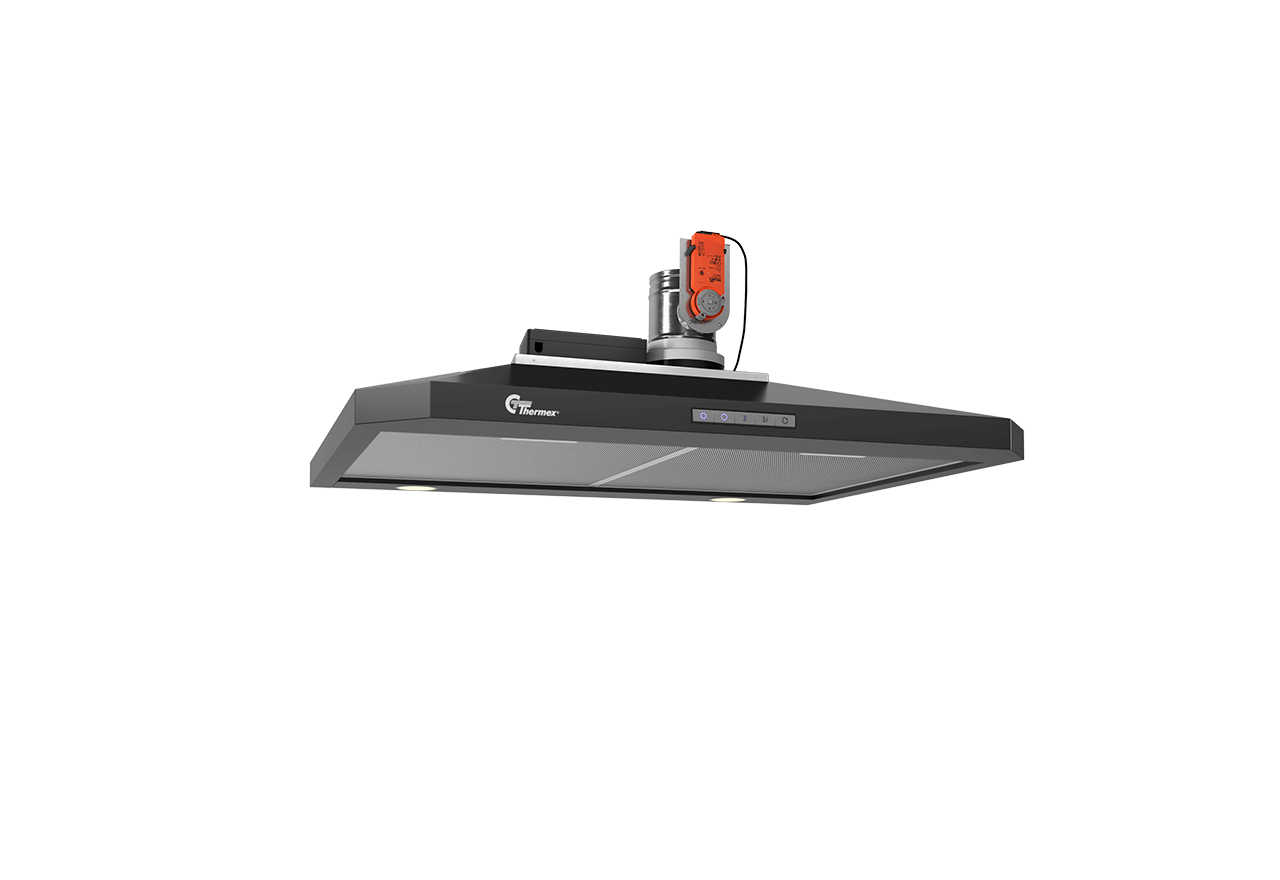 Central 787 wall 60 cm black, apartment timer