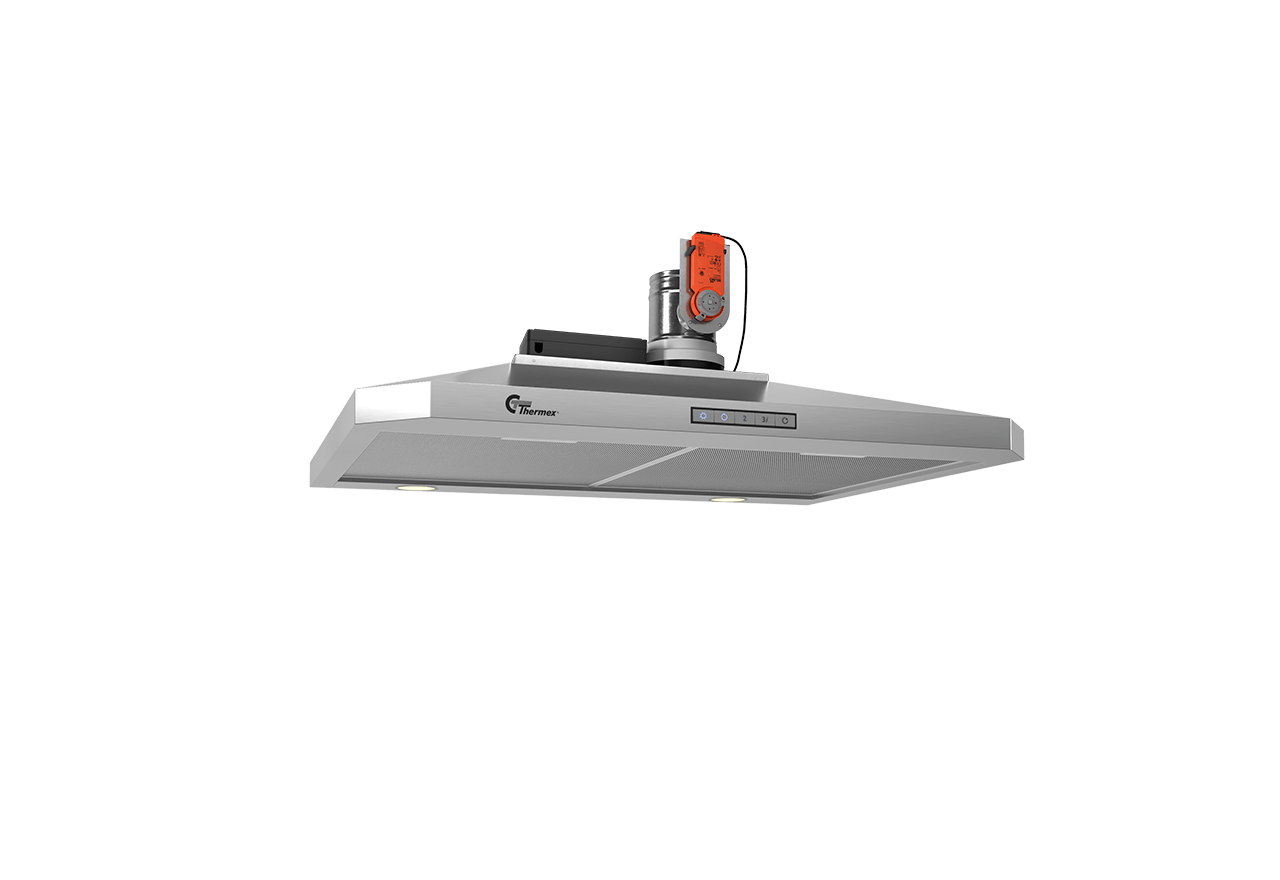 Central 787 wall 60 cm stainless, apartment timer