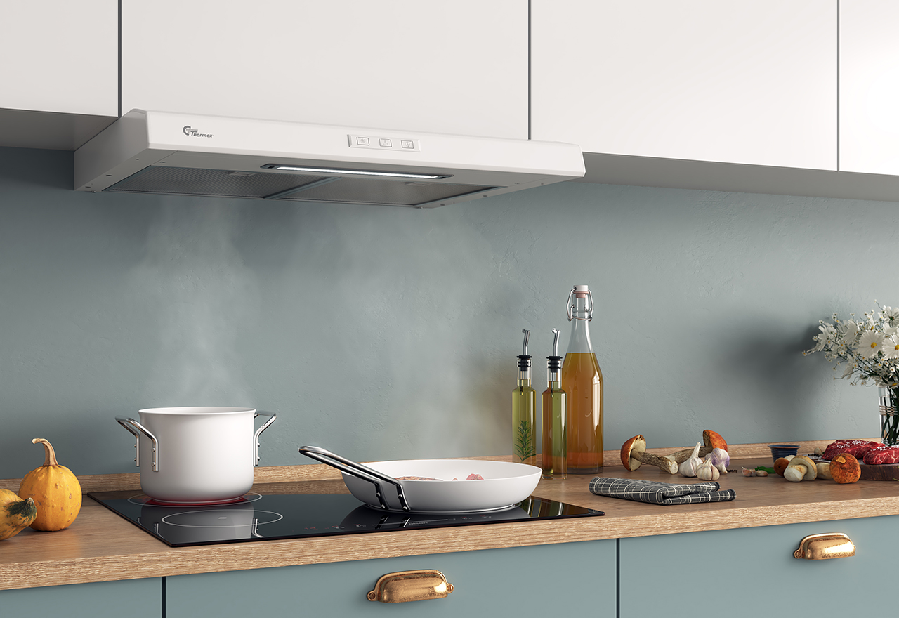 Plan 252 600 mm white - With switch