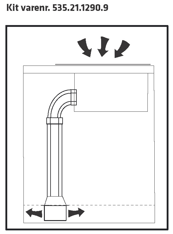 Recirculation kit 6 for Typhoon and Tornado