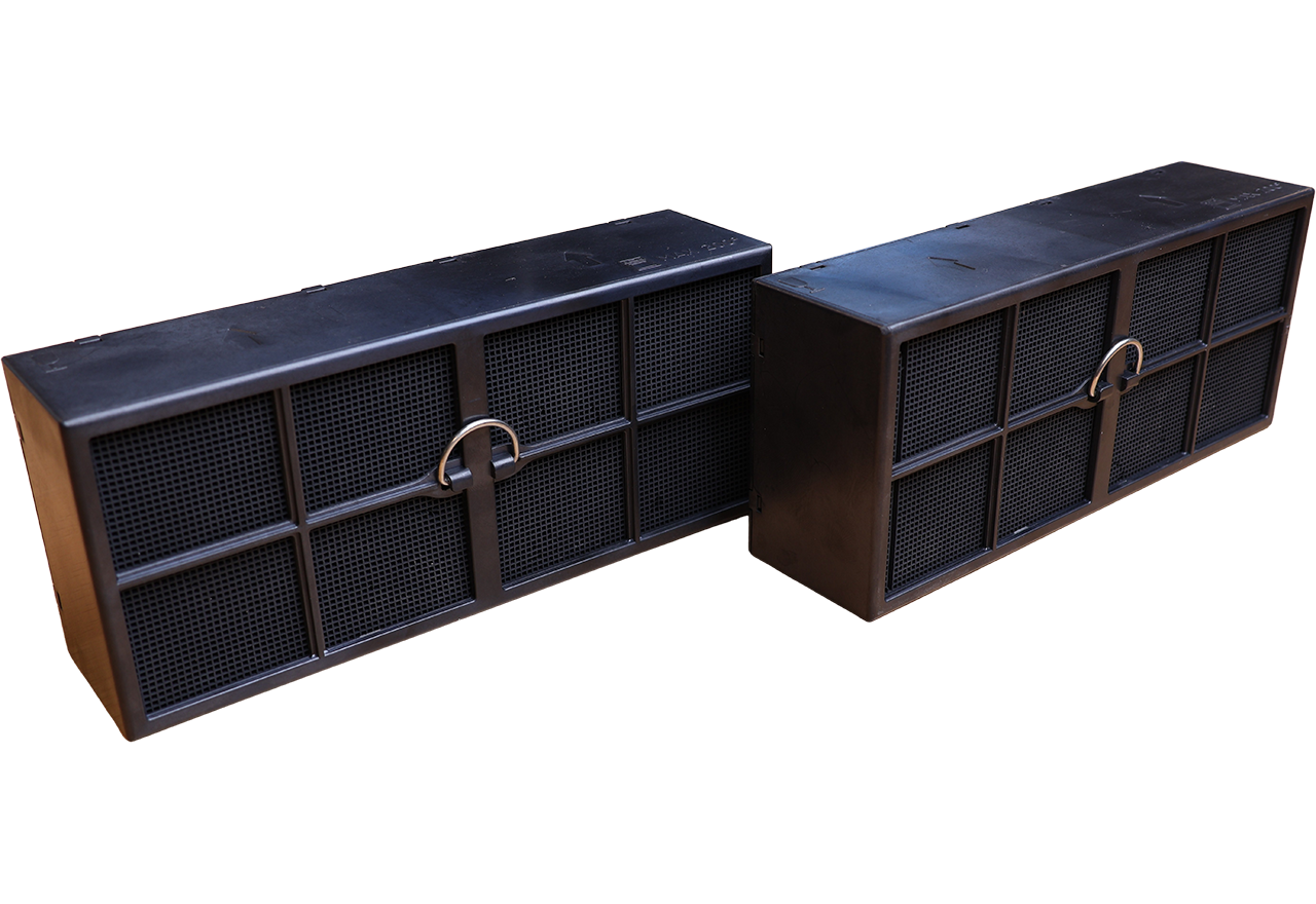 KF75 - Ceramic Carbon Filter Set for Downdraft