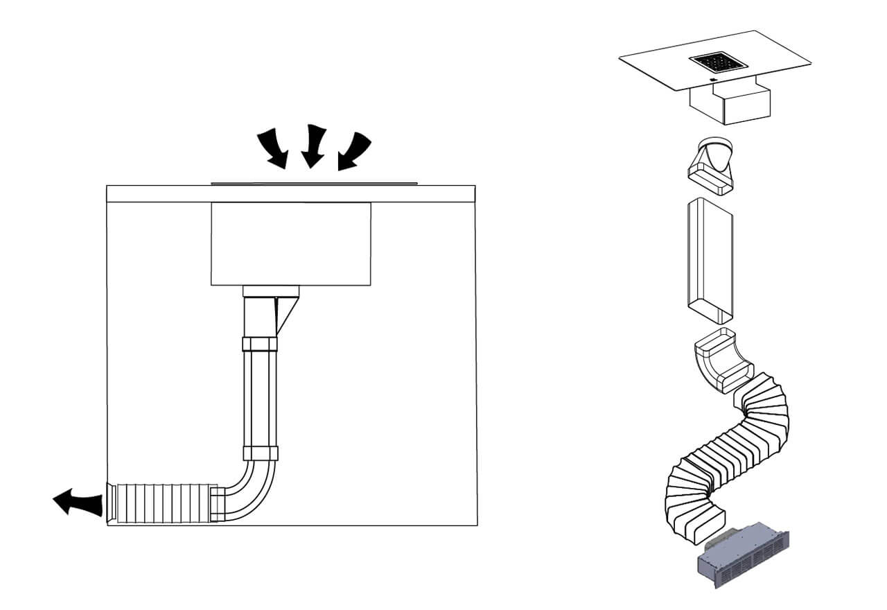 Recirculation kit 1 for Le Mans Cyclone Compact Recirculation kit 1 for Le Mans Cyclone Compact