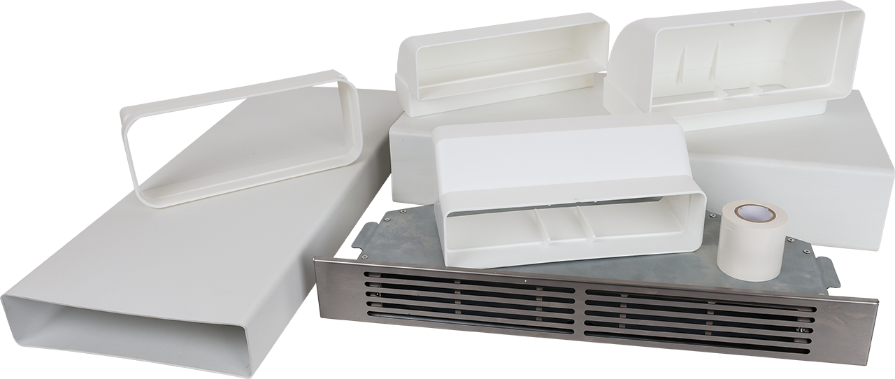 Nordic 9012 kit Downdraft recirculation low plinth  