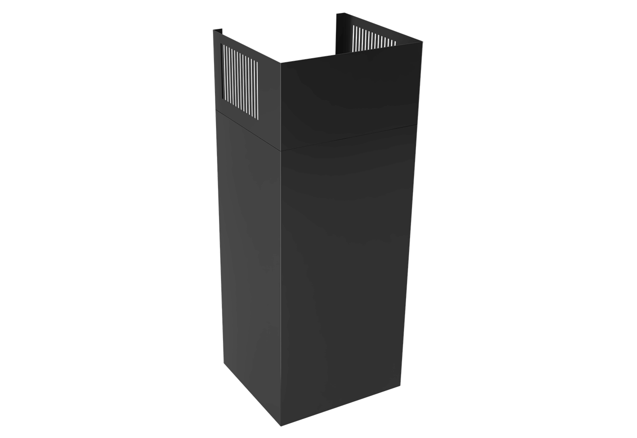 Extension adapter, black, L: 1x1000 mm Extension adapter, black, L: 1x1000 mm