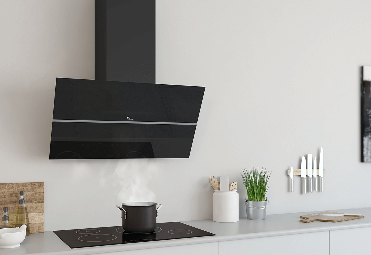 Central Mini Bordeaux 80 cm black, villa