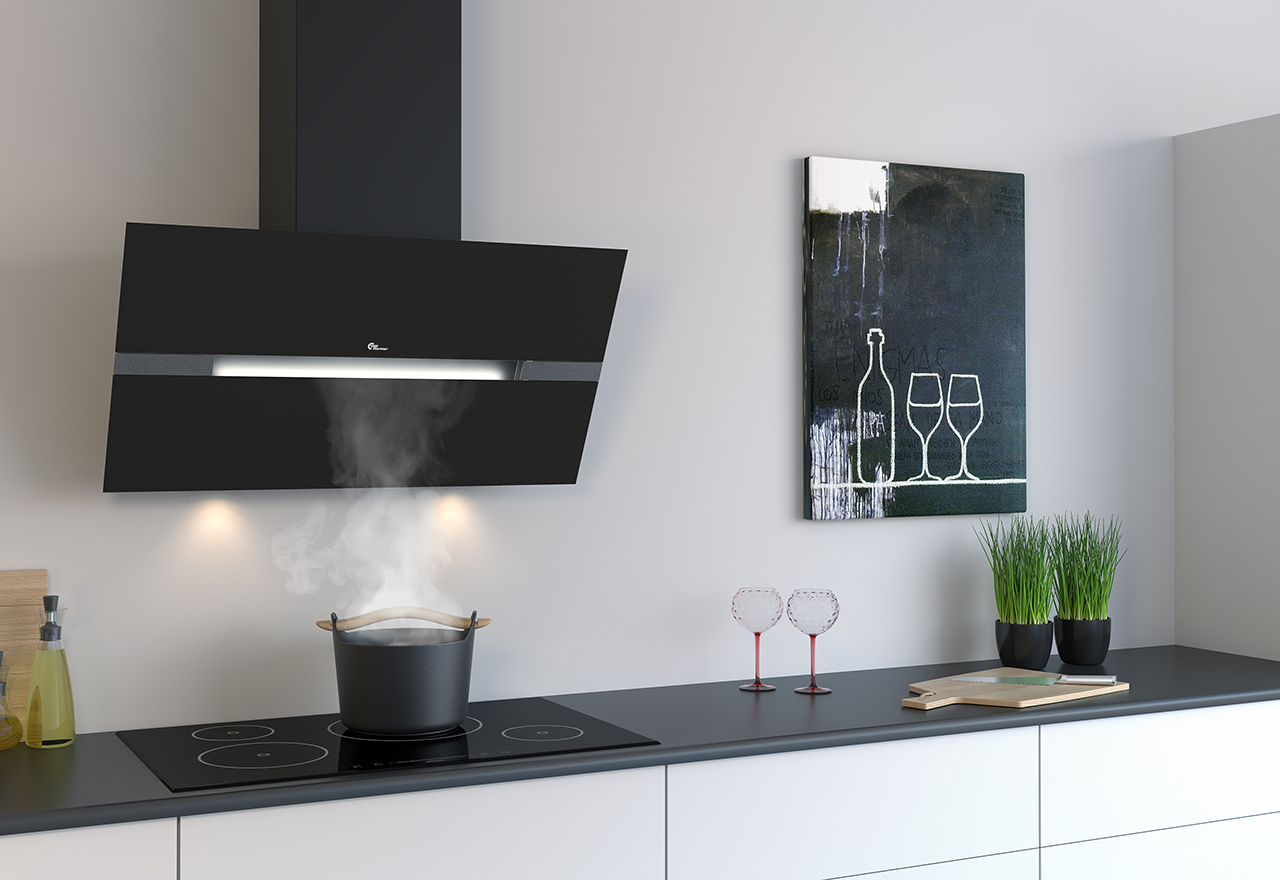 Central Mini Perpignan 60 cm black, apartment