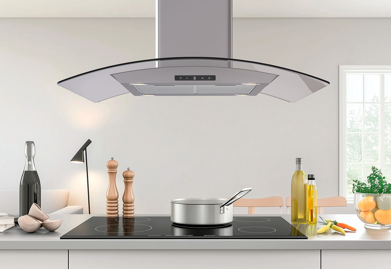 Derby II 90 cm Stainless/glass With motor Derby II 90 cm Stainless/glass With motor