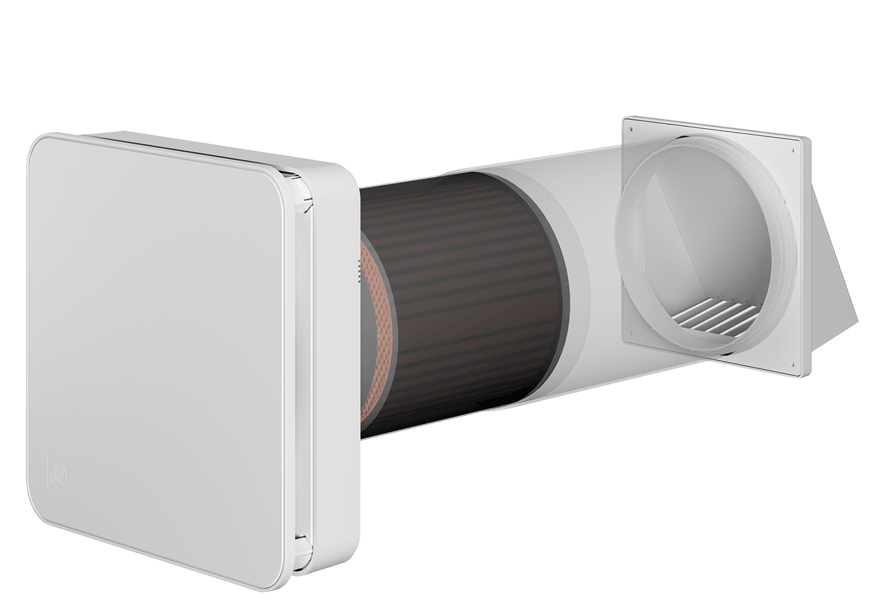 Narah Ø160 Decentral heat recovery
