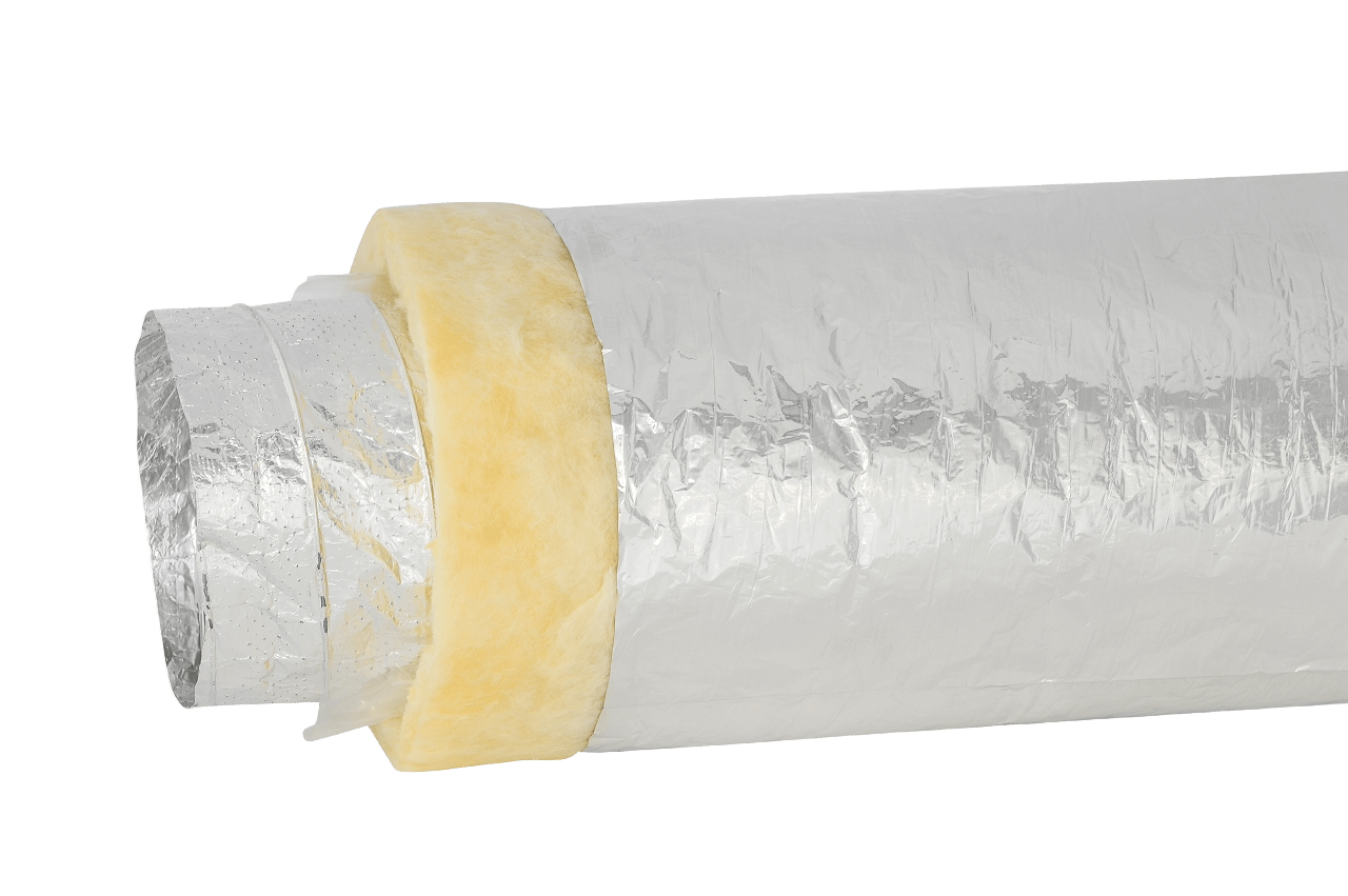 Sound-insulated flex hose ø162 mm x 2 m