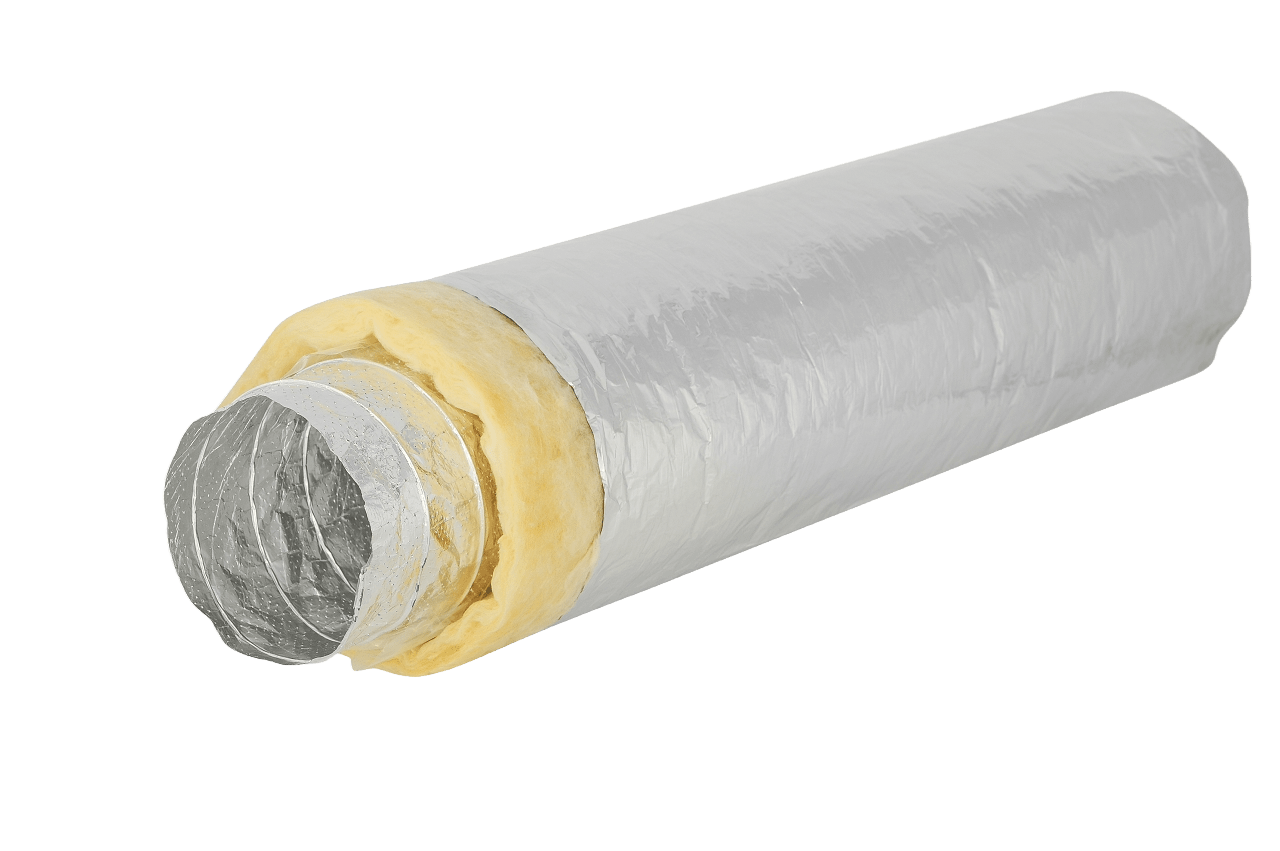Sound-insulated flex hose ø162 mm x 5 m