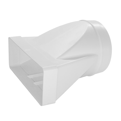 Transition 220x90 mm - Ø150 mm Transition 220x90 mm - Ø150 mm