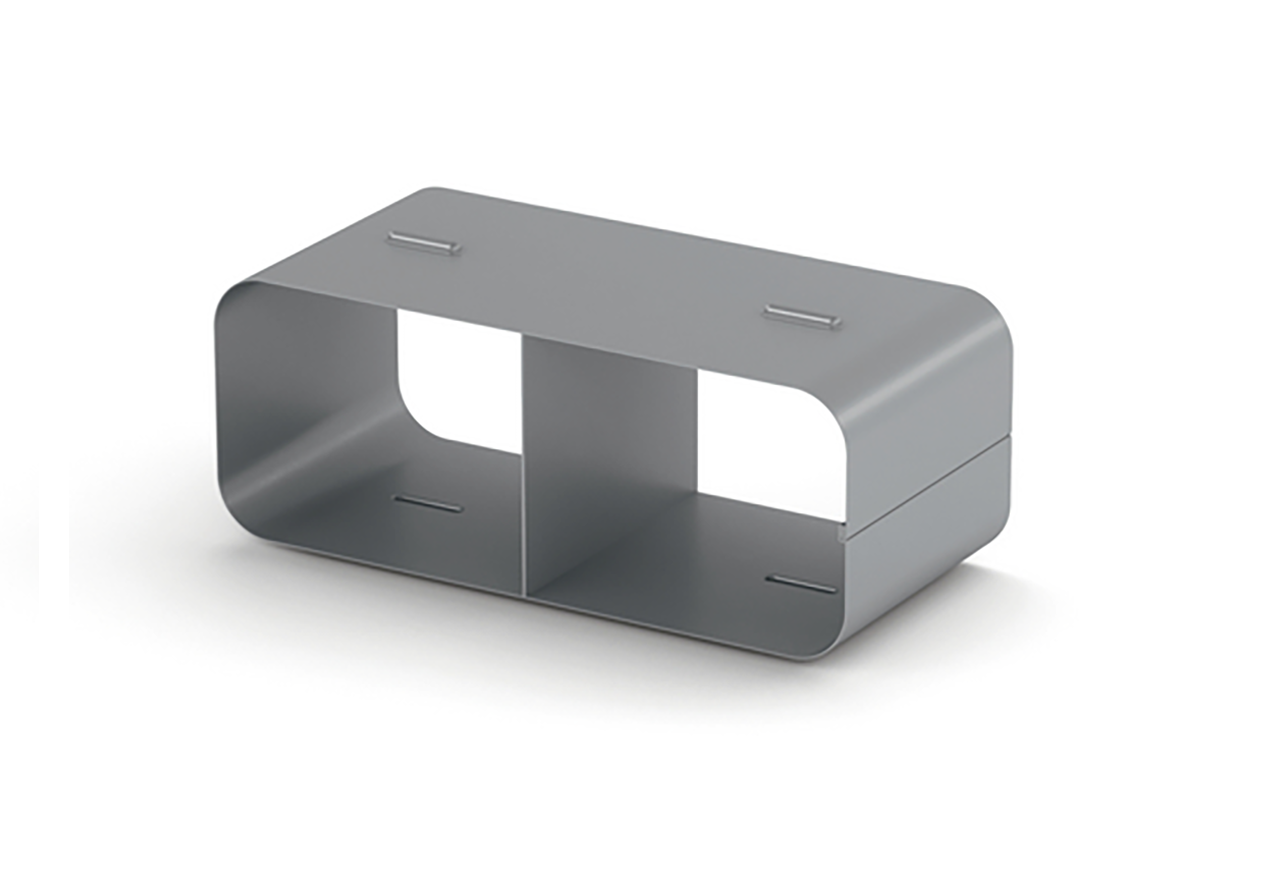 Connecting nipple 216x83 mm (metal) Connecting nipple 216x83 mm (metal)