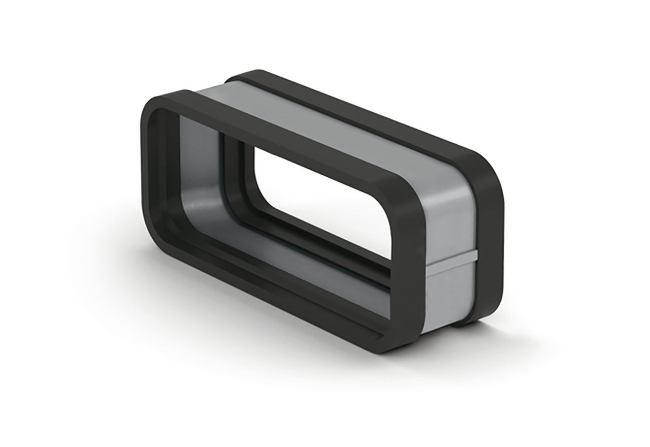 Joint for bends 216x83 mm (metal)