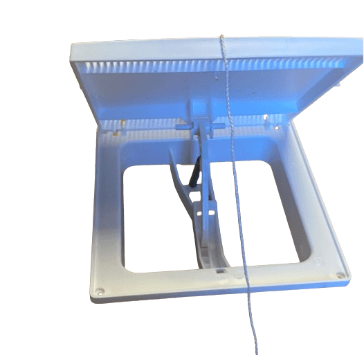 Flap valve 15x15 white