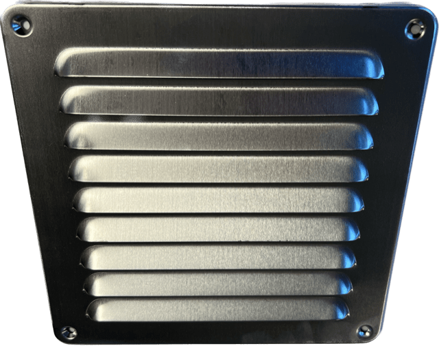 Metal slatted grid 20x20 cm Metal slatted grid 20x20 cm