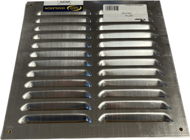 Metal slatted grid 25x25 cm Metal slatted grid 25x25 cm