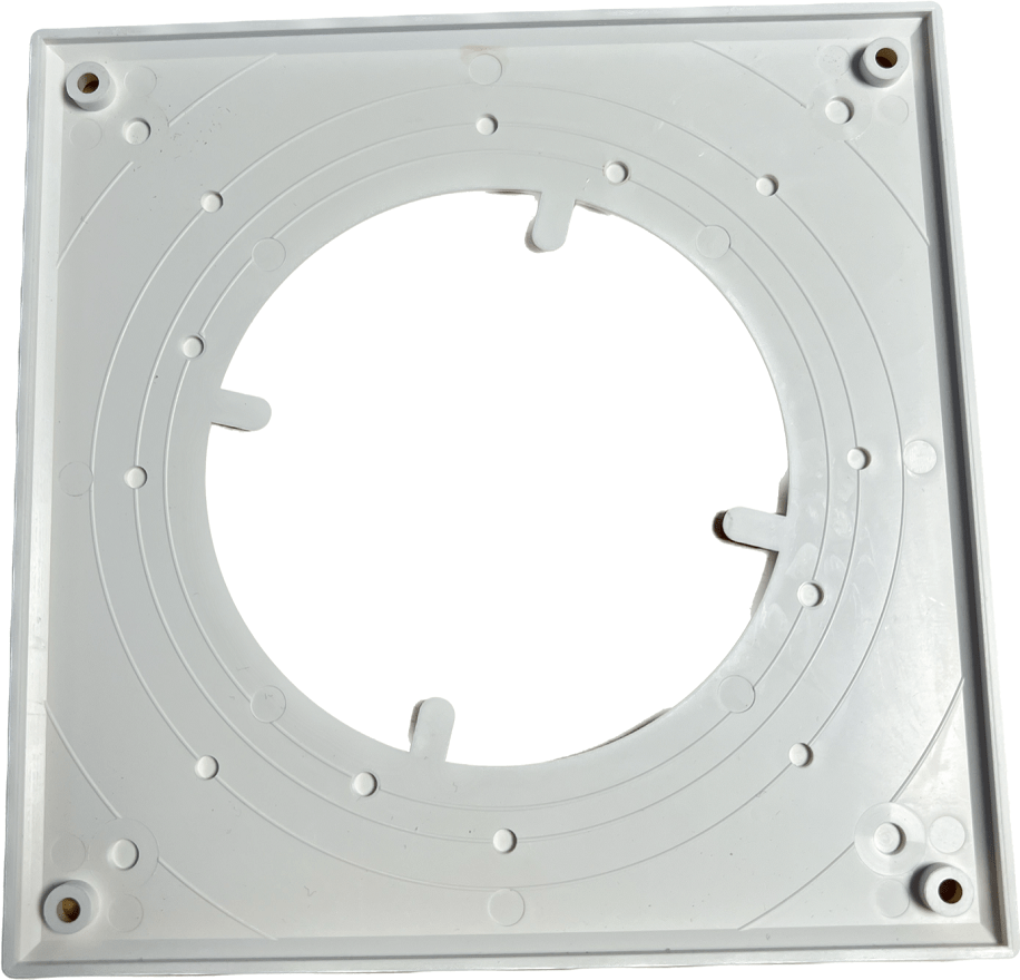 Cover plate 165 x 165 mm white Cover plate 165 x 165 mm white