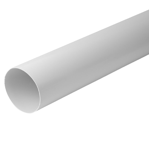 Plastic pipe ø125 1000 mm Plastic pipe ø125 1000 mm