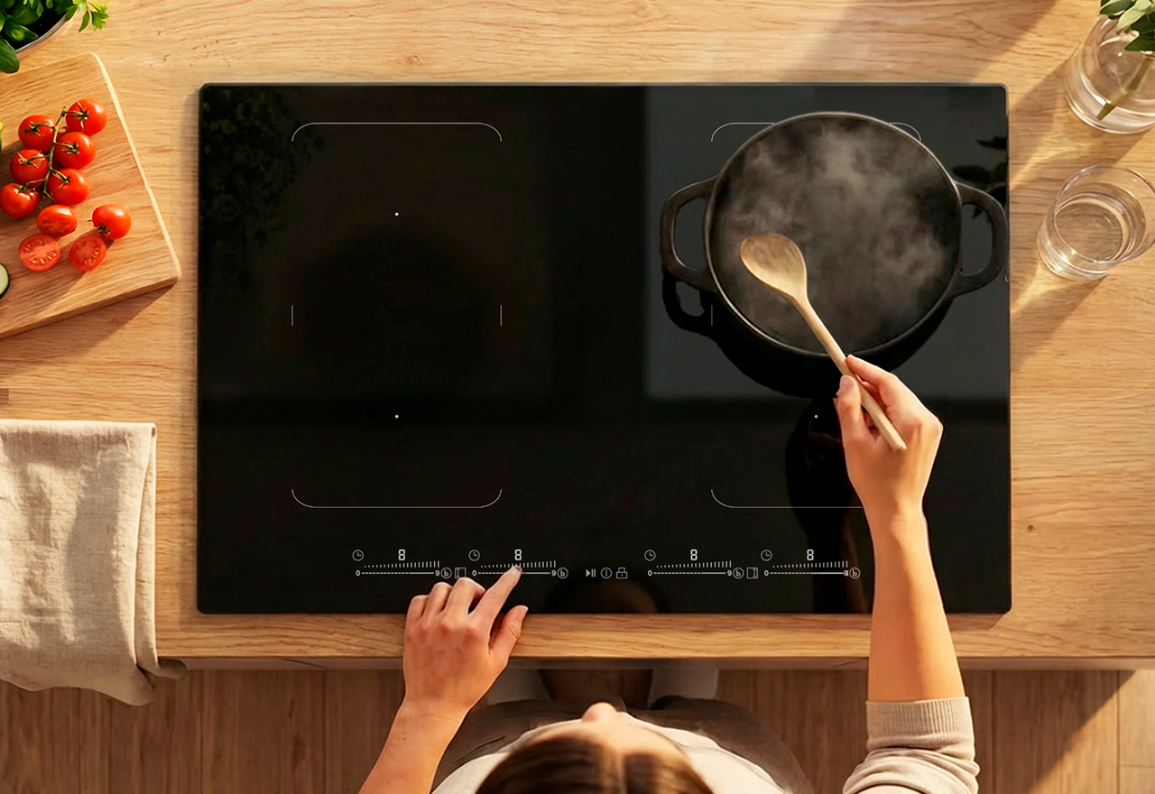 Nordic 6780 induction hob, 80 cm