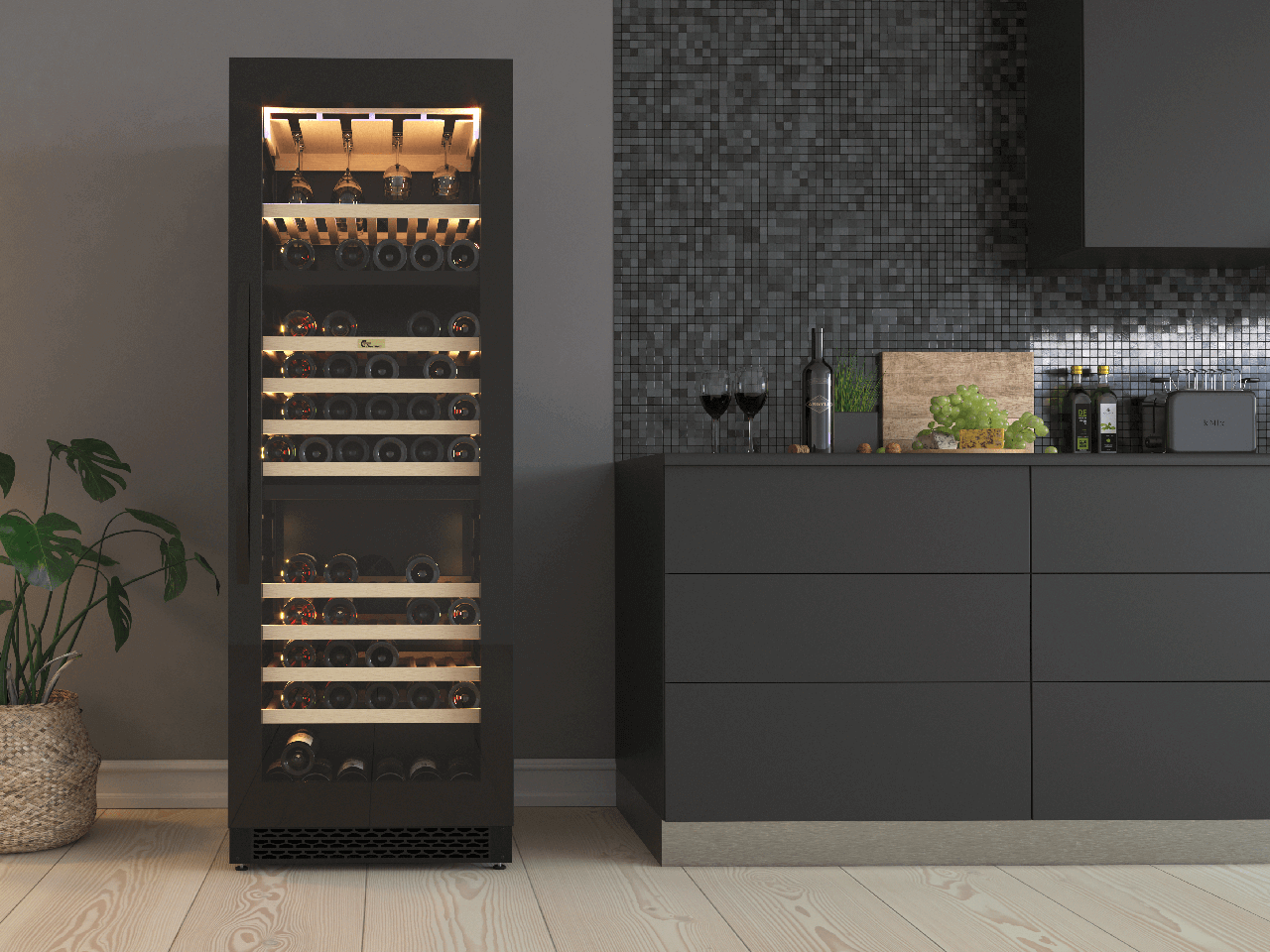 Winemex 145, triple zone