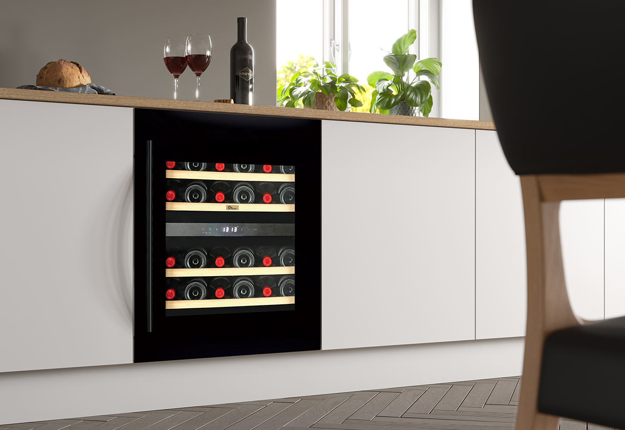 Nordic 7140 wine cooler - Double Zone